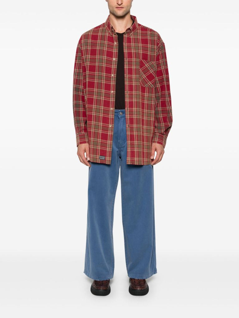 Mid-rise Straight Trousers
