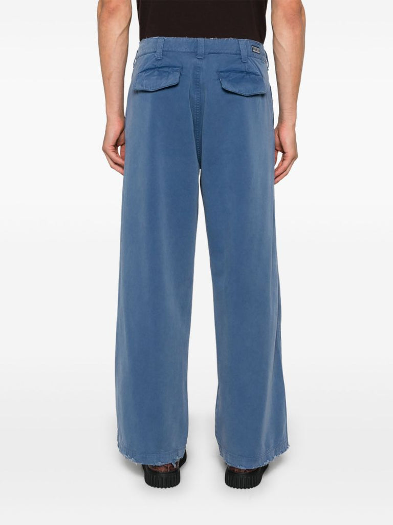Mid-rise Straight Trousers