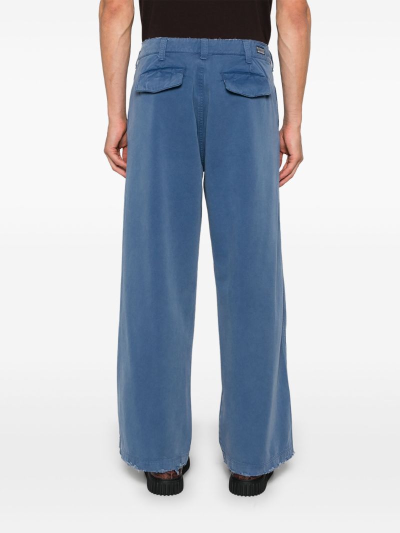 Mid-rise Straight Trousers