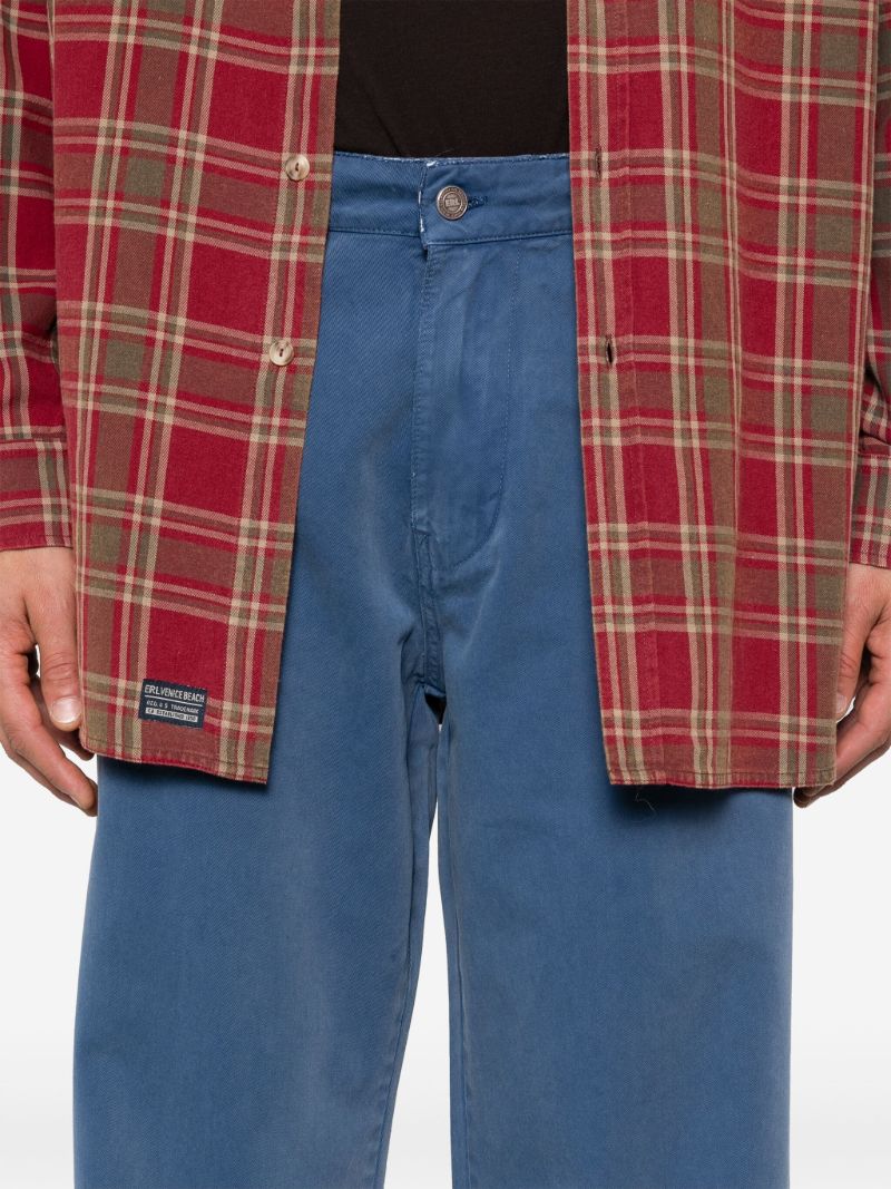 Mid-rise Straight Trousers
