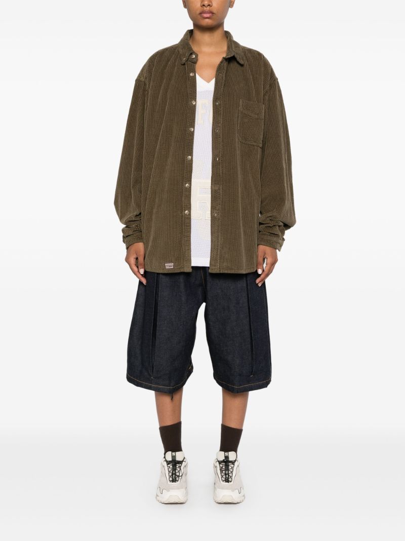 Brown Corduroy Shirt