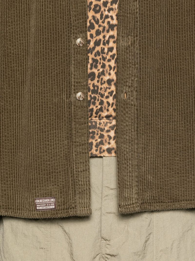 Brown Corduroy Shirt