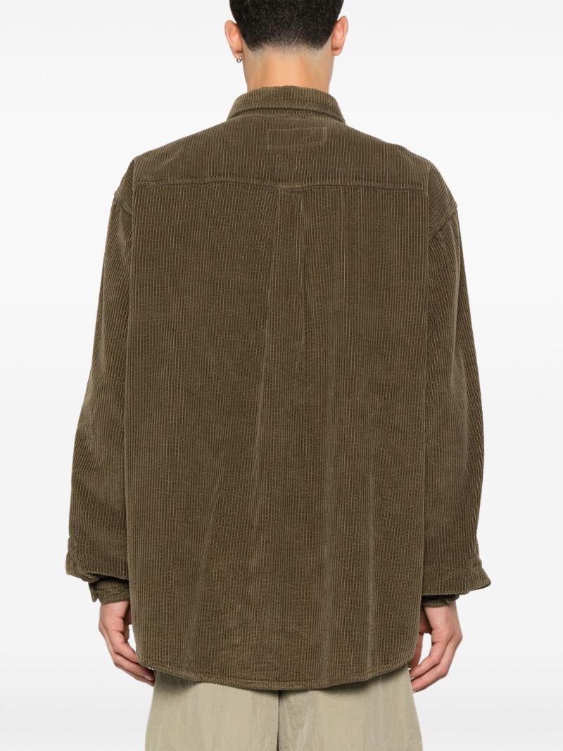 Brown Corduroy Shirt