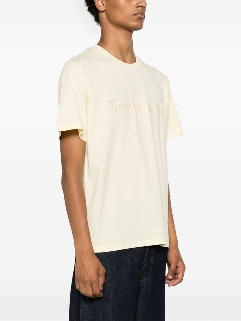 Yellow Logo-appliquÃ_x0083_Â© T-shirt