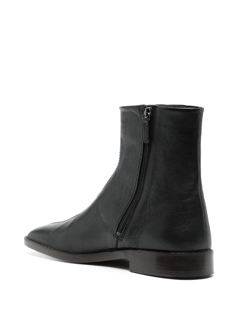 Leather Ankle Boots