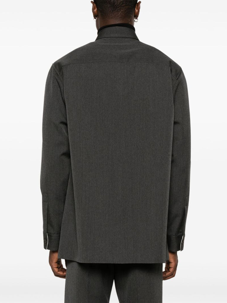 Grey Wool Shirt