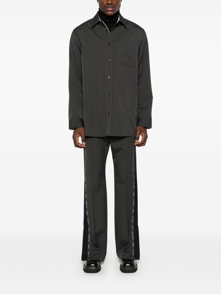 Grey Wool Shirt