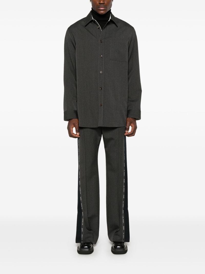 Grey Wool Shirt