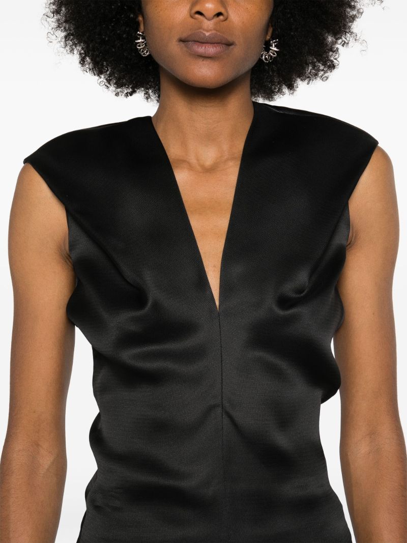 Black the Ami Silk Top