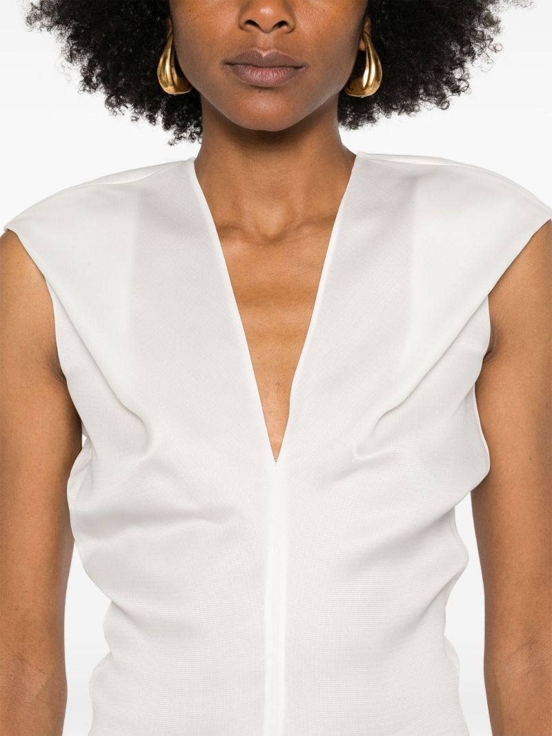 White the Ami Silk Top