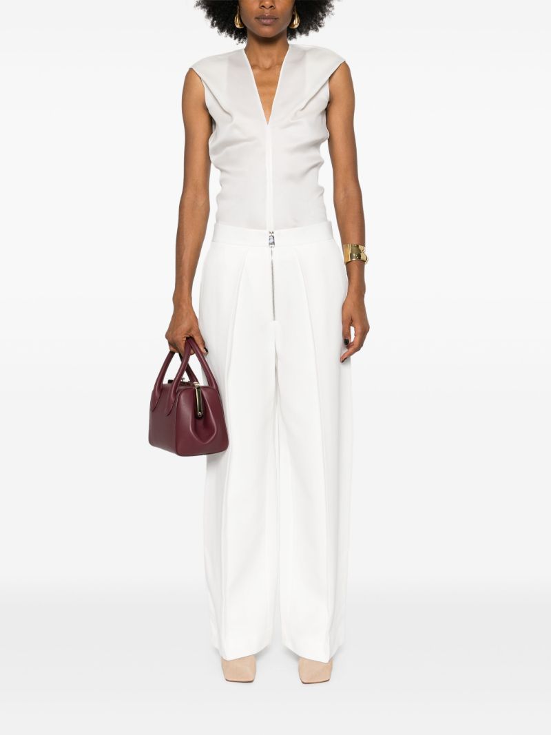 White the Ami Silk Top