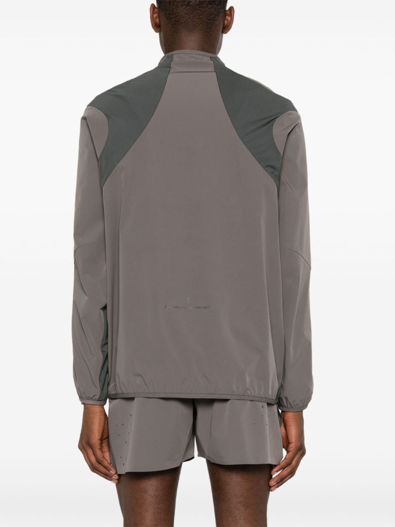 X Post Archive Faction Grey Breaker Paf Track Jacket