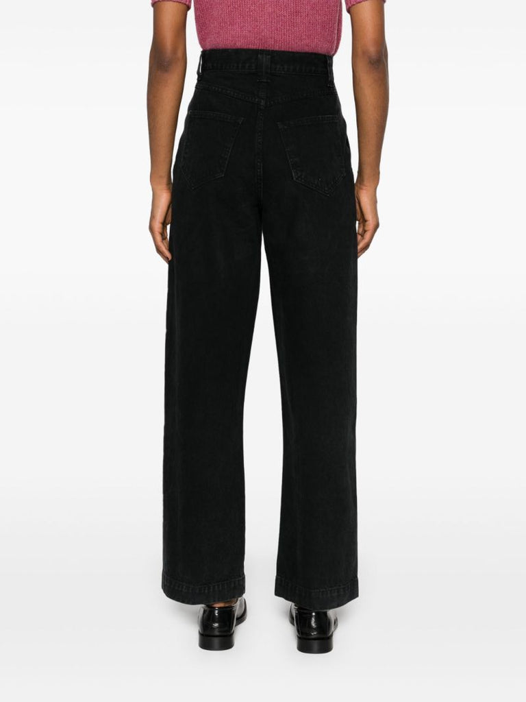 Black the Hewitt Tapered Jeans