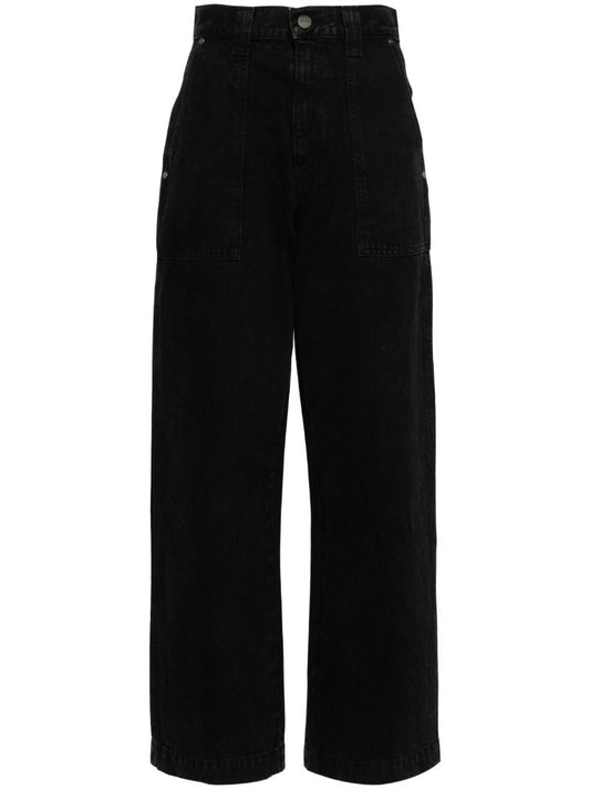 Black the Hewitt Tapered Jeans