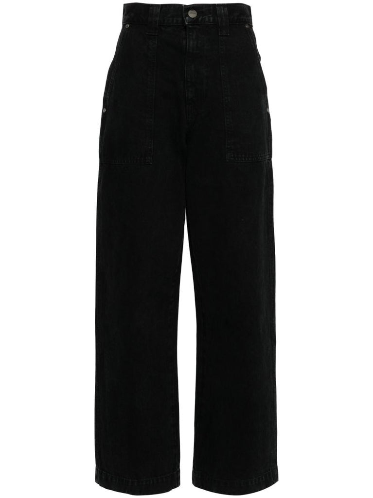 Black the Hewitt Tapered Jeans