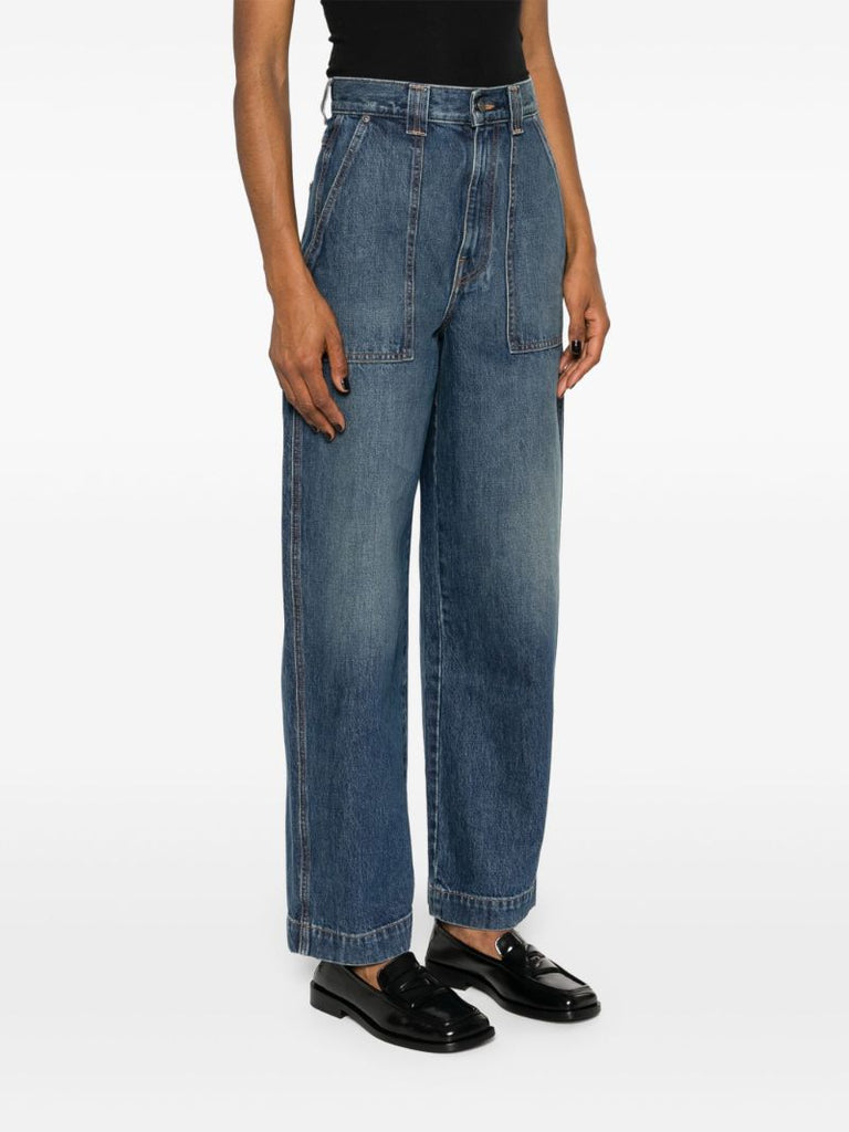 Blue the Hewitt Wide-leg Jeans