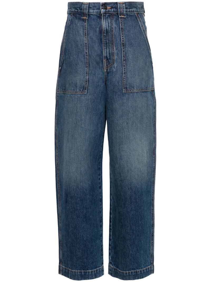 Blue the Hewitt Wide-leg Jeans