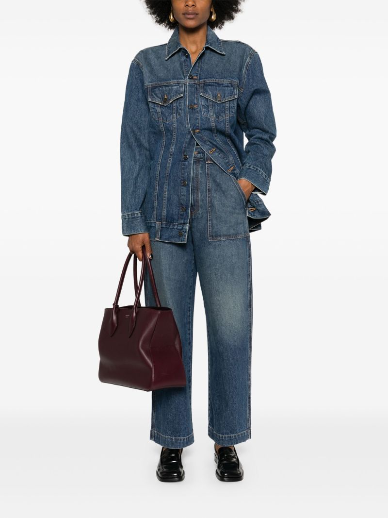 Blue the Hewitt Wide-leg Jeans