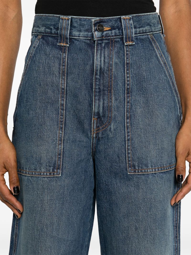 Blue the Hewitt Wide-leg Jeans
