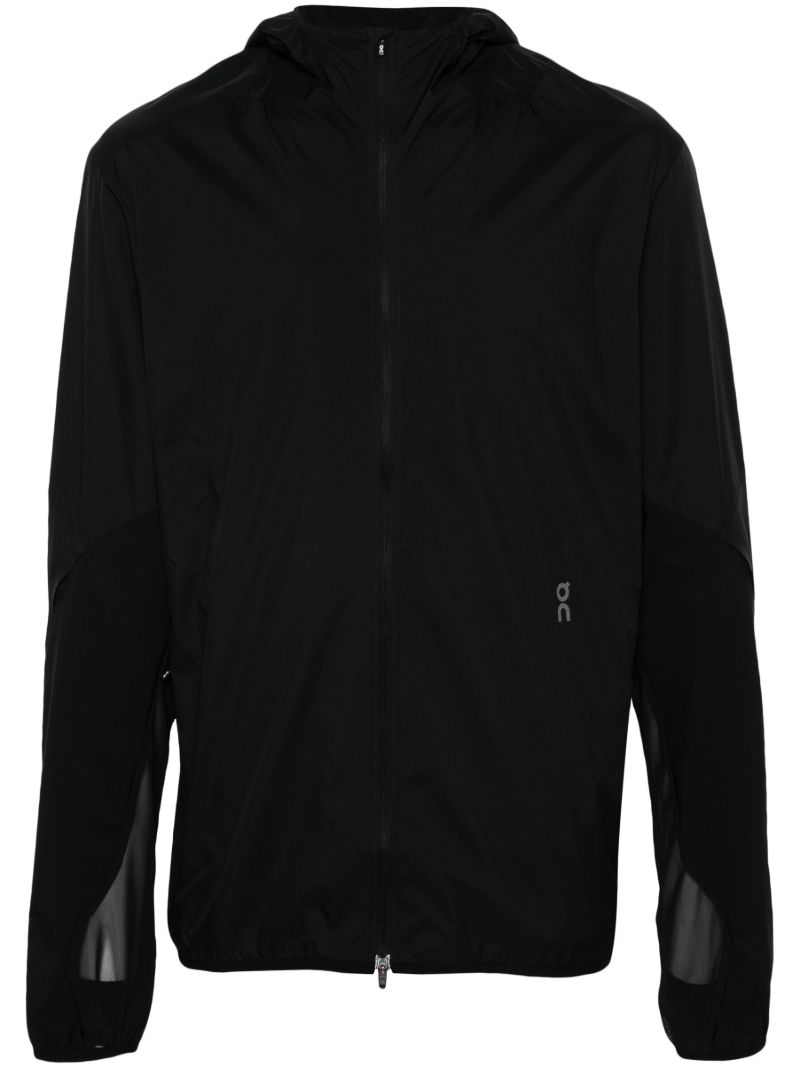 X Post Archive Faction (paf) Black Running Jacket