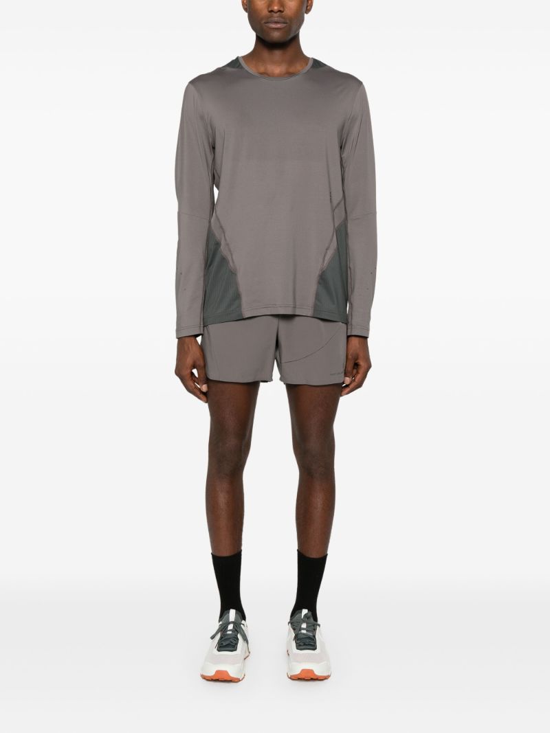 X Post Archive Faction Grey Paf Running Shorts
