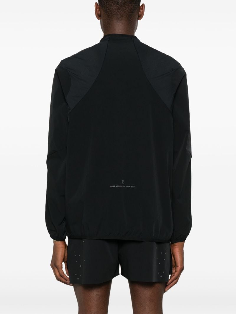 X Post Archive Faction Black Breaker Paf Track Jacket