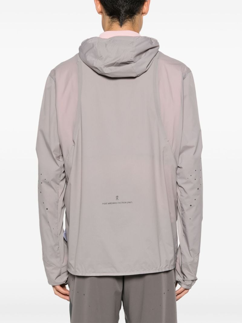 X Post Archive Faction (paf) Grey Running Jacket
