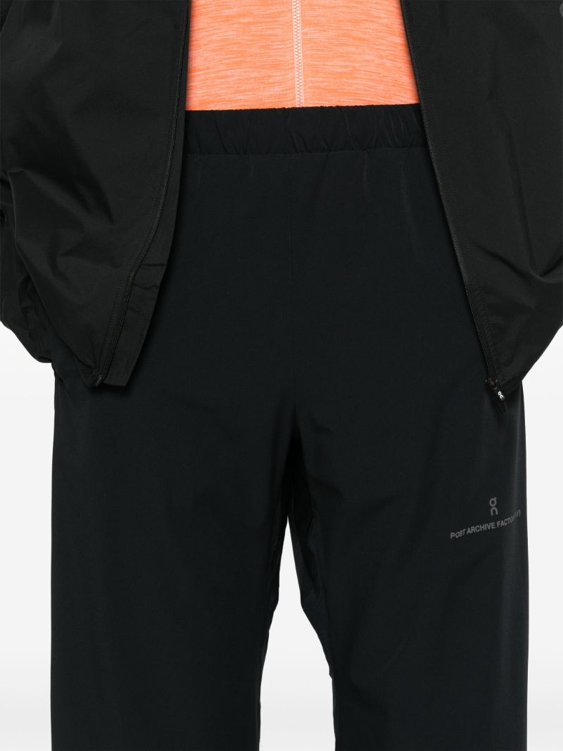 X Post Archive Faction (paf) Black Running Trousers