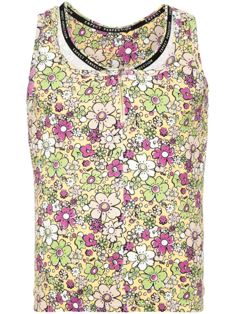 Floral Folded Top
