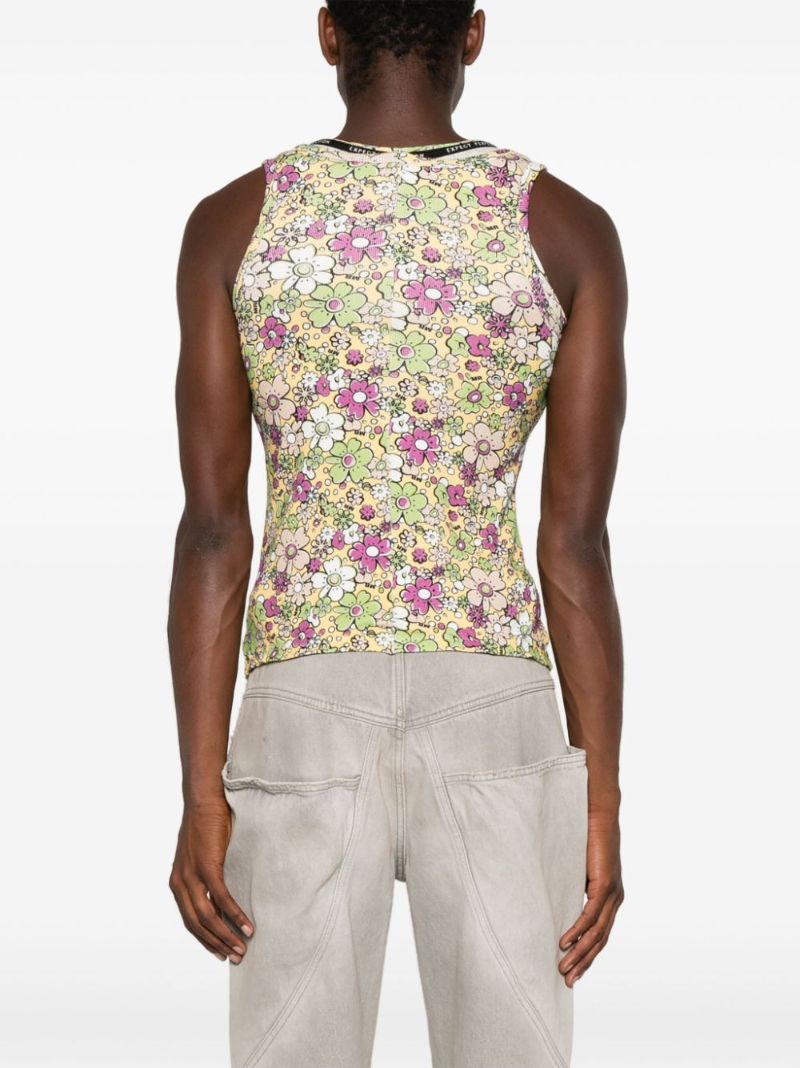 Floral Folded Top