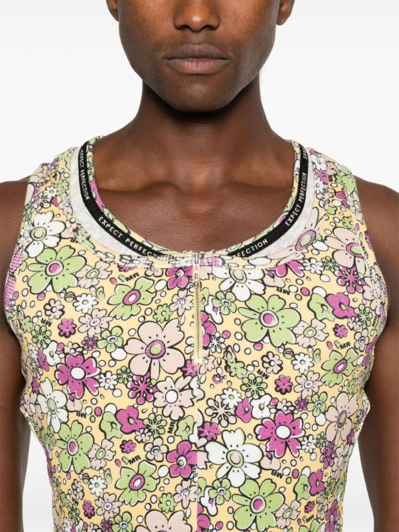 Floral Folded Top