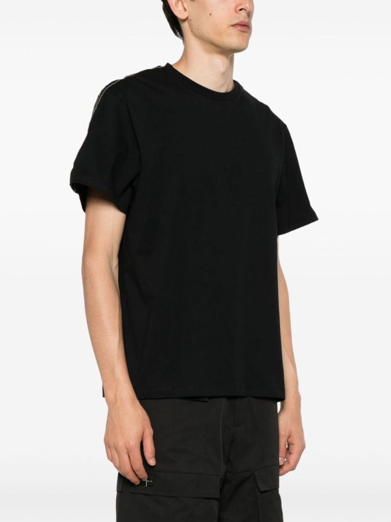 Logo-tape Cotton T-shirt