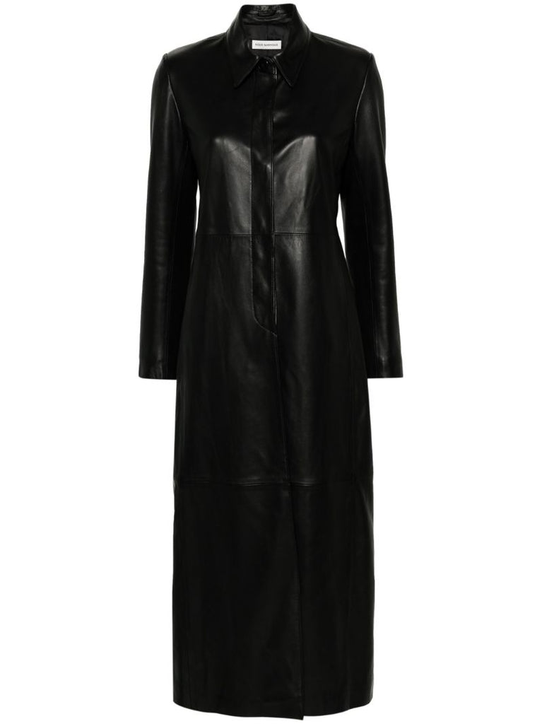 Gothan Leather Coat