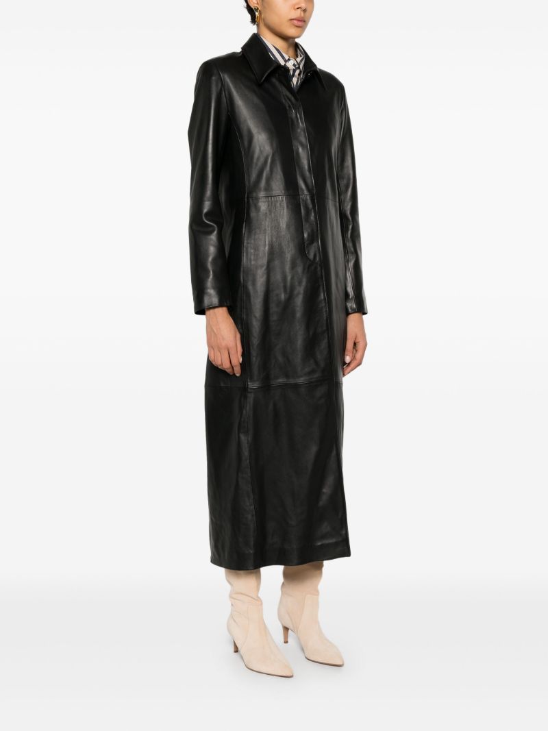Gothan Leather Coat