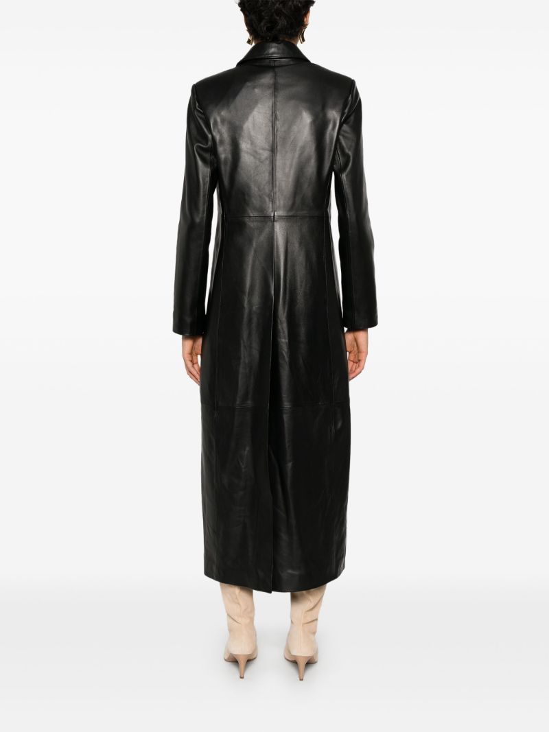Gothan Leather Coat