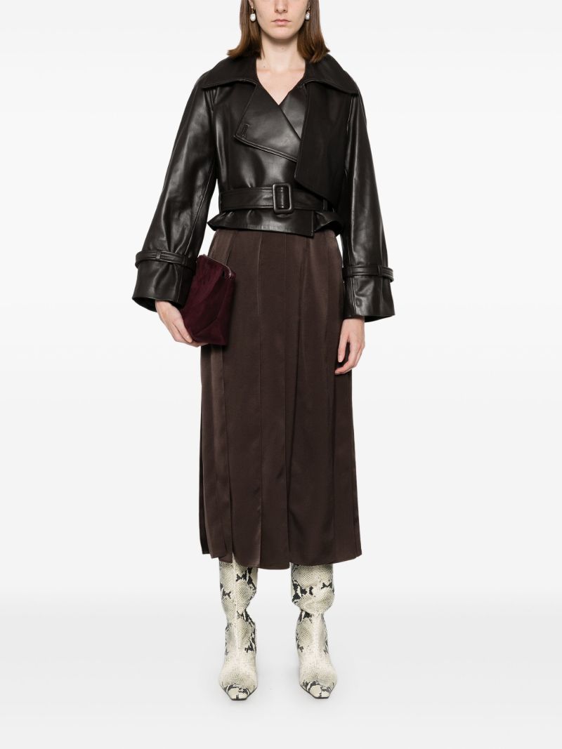 Brown Hatti Leather Jacket