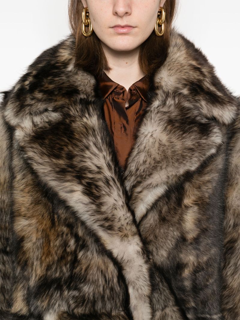 Brown Evita Coat
