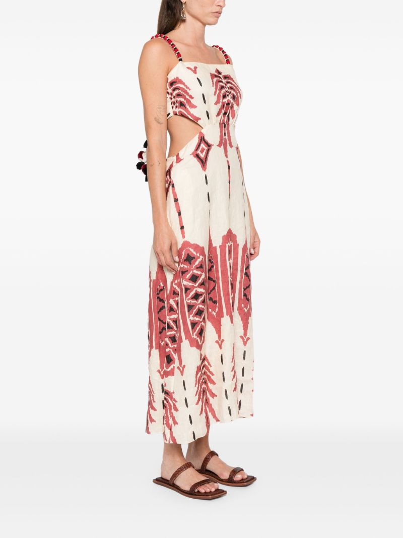 Palm of Tiahuanaco Dress