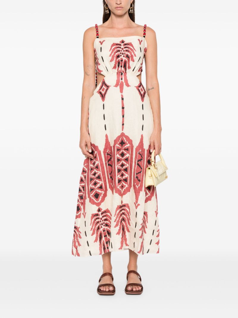 Palm of Tiahuanaco Dress