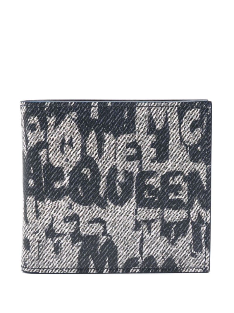 Mcqueen Graffiti Bi-fold Wallet