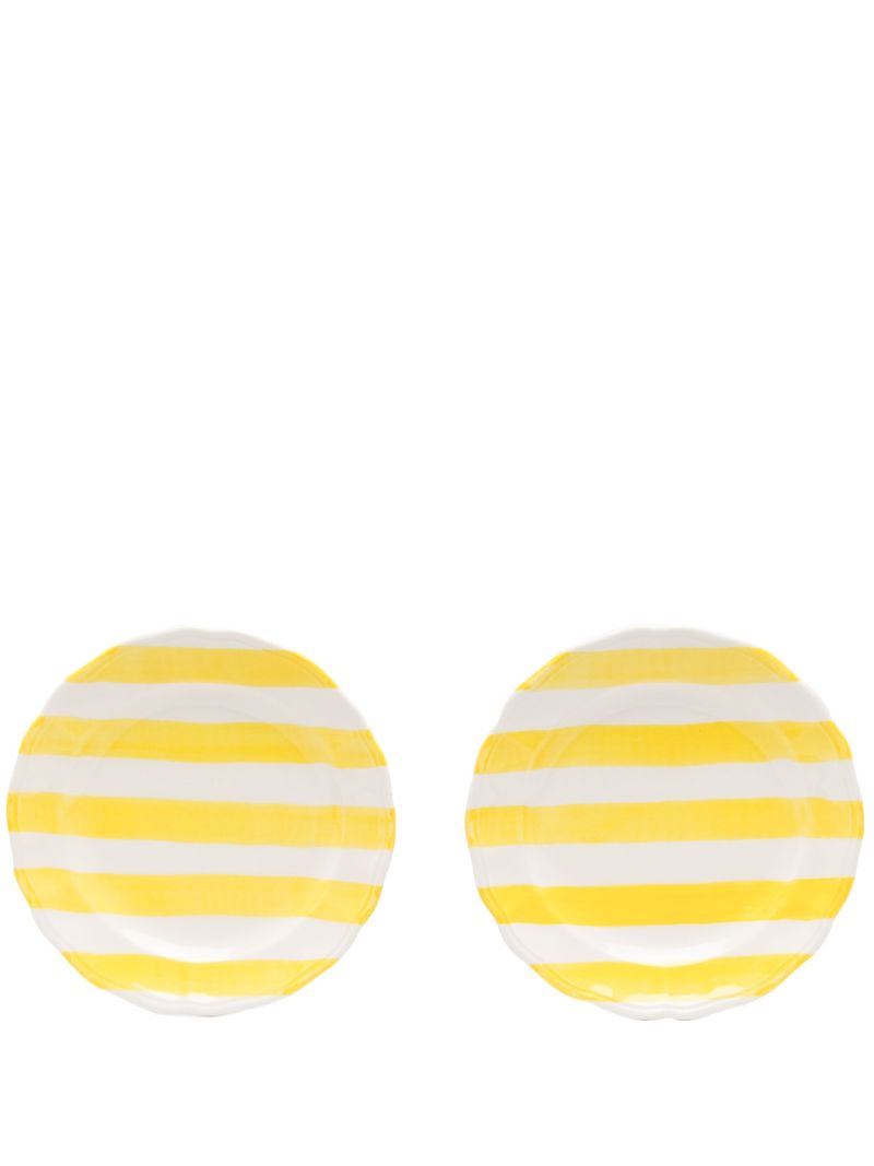 Striped Plate Set