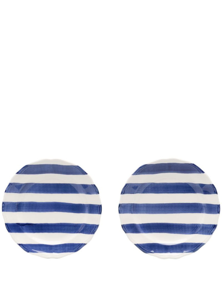 Striped Plate Set