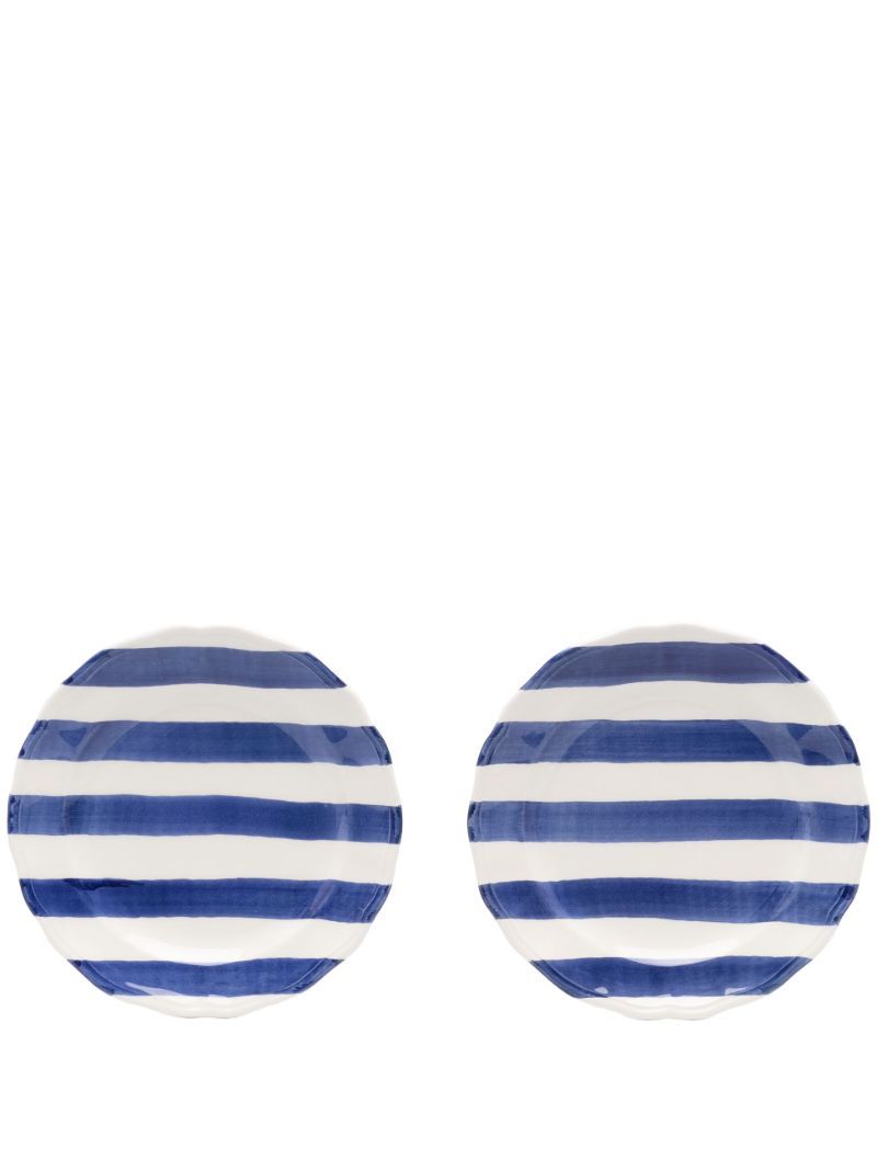 Striped Plate Set