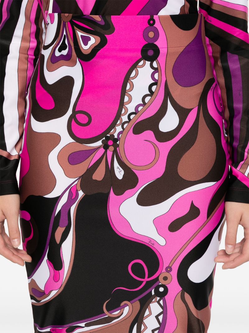 Orchidee Pencil Skirt