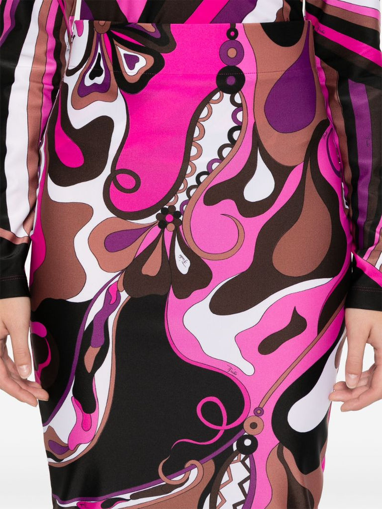 Orchidee Pencil Skirt