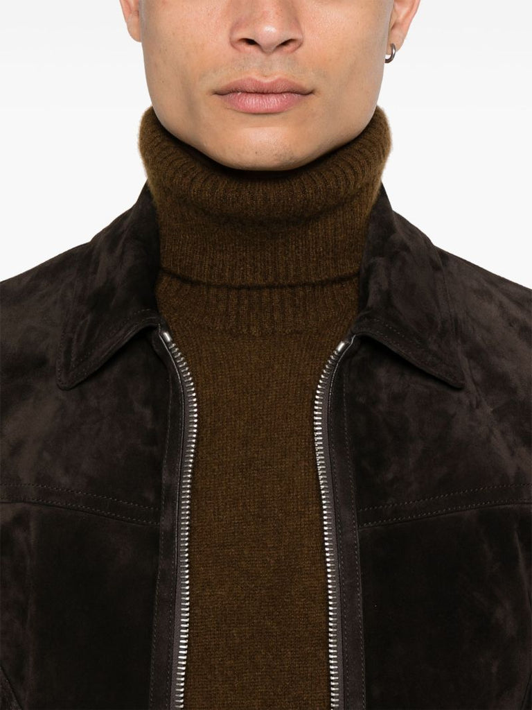 Brown Suede Jacket