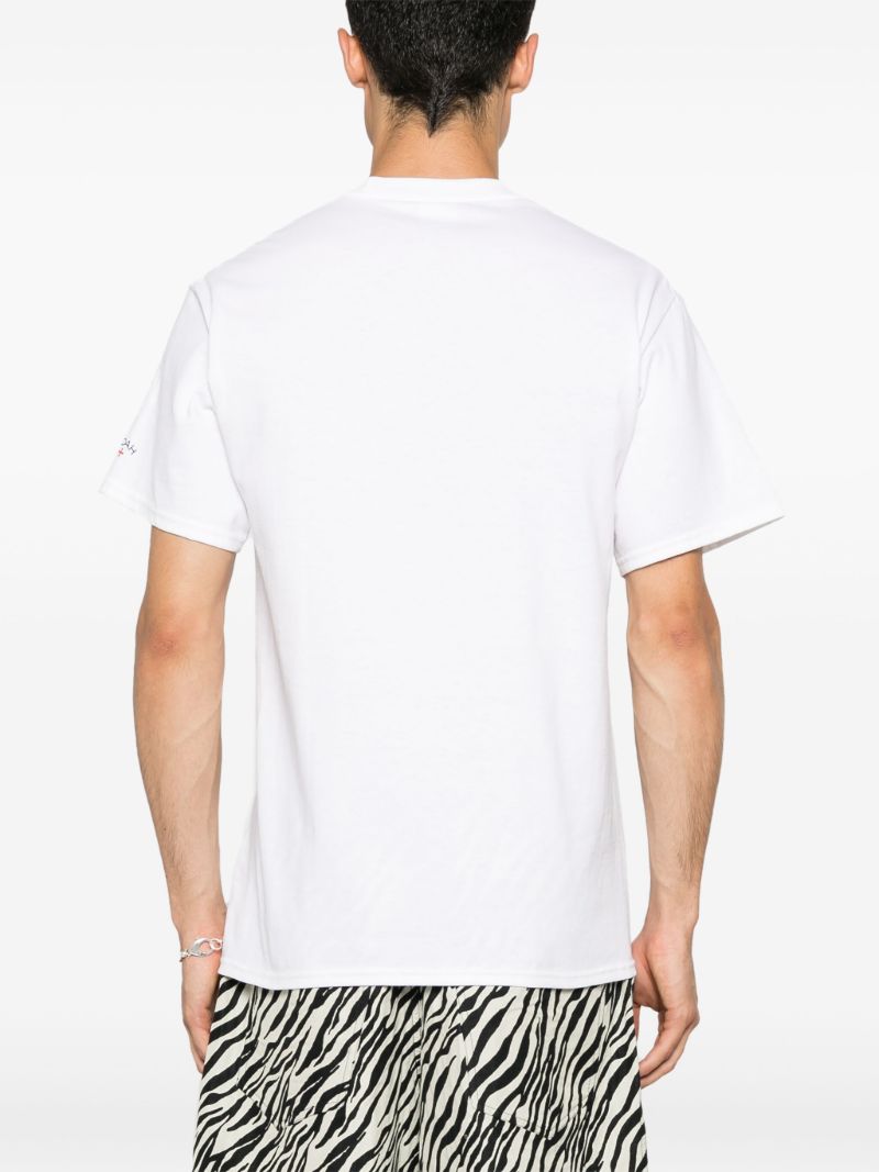 X Antonio Lopez White Illustration-print T-shirt
