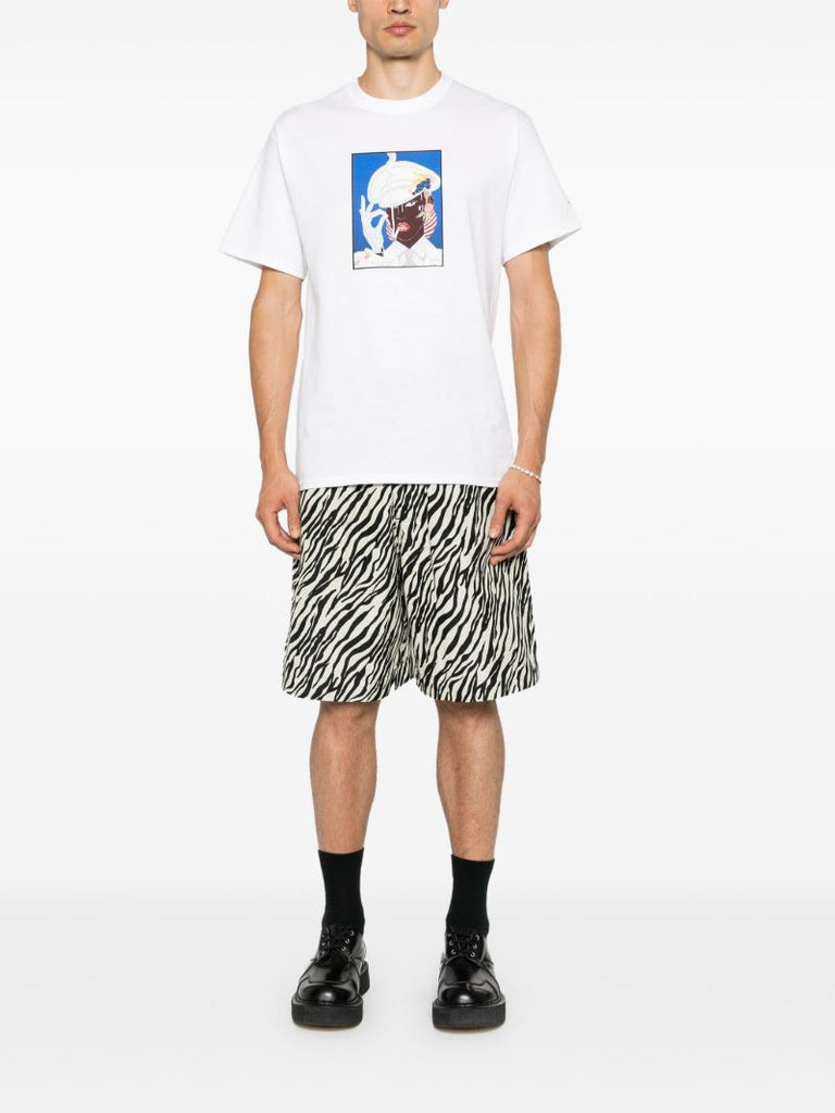 X Antonio Lopez White Illustration-print T-shirt
