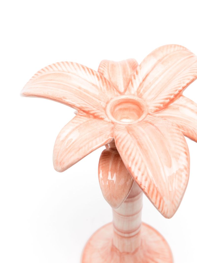 Pink Art De La Table Ceramic Candle Holder