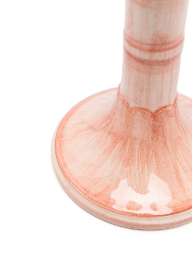 Pink Art De La Table Ceramic Candle Holder